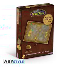 Пазл ABYstyle: World of Warcraft: Map of Azeroth, (71839)