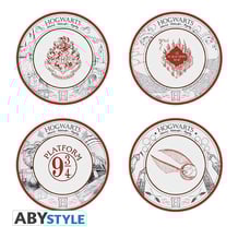 Набір тарілок ABYstyle: Wizarding World: Harry Potter: Hogwarts Wonders, (72904)