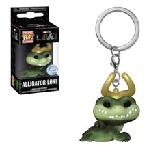 Брелок Funko Pocket POP!: Keychain: Marvel: Loki: Alligator Loki (Special Edition), (74027)