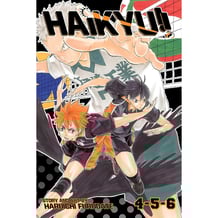 Манґа Haikyuu!!. Rivals!. Volume 2 (3-in-1 Edition: Volumes 4-6) (Omnibus), (747108)