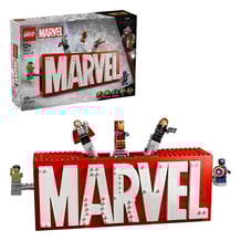 Конструктор LEGO: Marvel: The Infinity Saga: Logo and Minifigures, (76313)