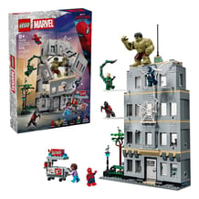 Конструктор LEGO: Marvel: Spider-Man: Brand New Day: Spider-Man vs. Hulk Epic Clash, (76350)