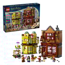 Конструктор LEGO: Wizarding World: Harry Potter: Diagon Alley: Quality Quidditch Supplies and Ice Cream Parlour, (76452)