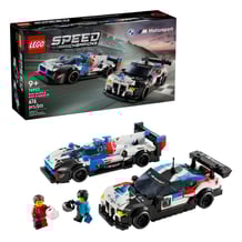 Конструктор LEGO: Speed Champions: Motorsport: BMW: BMW M4 GT3 and BMW M Hybrid V8 Race Cars, (76922)