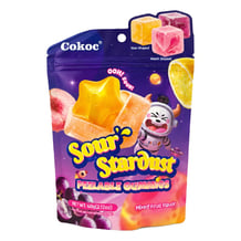 Желейные конфеты Cokoc: Peelable Gummies: Sour Stardust: Mixed Fruit Flavor, (790602)