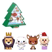 Фигурки Funko Pocket POP!: Rudolph the Red-Nosed Reindeer: 60th Anniversary (4-Pack Tree Holiday), (79943)