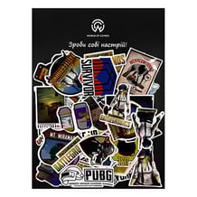 Набір стікерів PUBG, (8002)