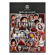 Набор стикеров La Casa de Papel, (8025)