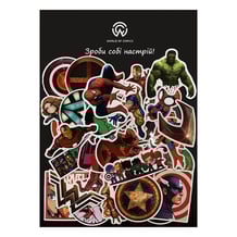 Набор стикеров Marvel & DC: Superheroes, (8088)