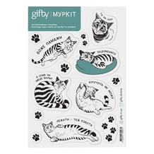 Набір наклейок Gifty: Муркіт, (809275)