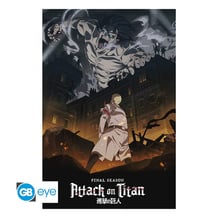 Постер GB Eye: Maxi: Attack on Titan: Zeke Jaeger and Attack Titan, (80954)