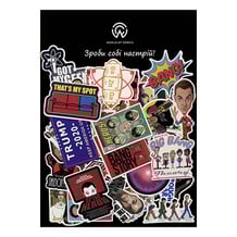 Набір стікерів The Big Bang Theory, (8103)