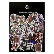 Набор стикеров Demon Slayer, (8113)