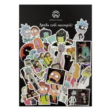 Набір стікерів Rick & Morty, (8117)