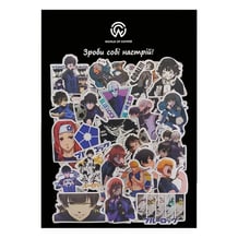 Набір стікерів Blue Lock, (8124)