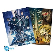 Набір постерів GB Eye: Chibi: Attack on Titan: Survey Corps and Titans, (81449)