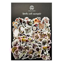 Набір стікерів Retro Flowers, (8172)