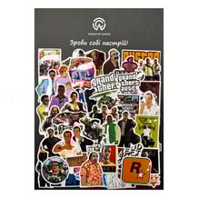 Набір стікерів Grand Theft Auto V, (8213)