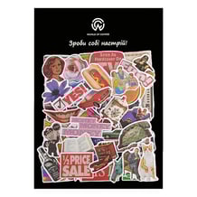 Набір стікерів Vintage Retro Collection 60's Mix, (8227)