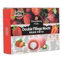 Мочі Bamboo House: Double Fillings Mochi: Strawberry Milk, (830682)