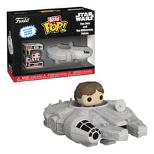 Фігурка Funko Bitty Pop!: Rides: Star Wars: Han Solo and The Millennium Falcon, (83623)