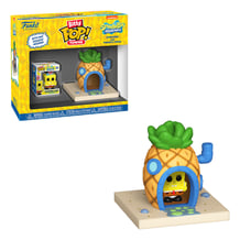 Набор фигурок Funko Bitty POP!: Towns: Spongebob Squarepants: SpongeBob and Pineapple House, (83638)