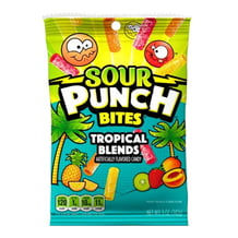 Цукерки Sour Punch: Bites: Tropical Blends, (86460)
