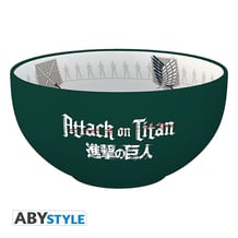 Тарілка ABYstyle: Attack on Titan: Emblems: Garrison, Survey Corps and Military Police, (86659)