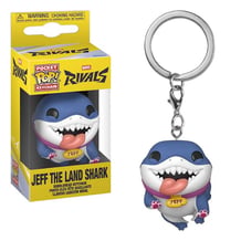 Брелок Funko Pocket POP!: Keychain: Marvel: Marvel Rivals: Jeff The Land Shark, (88172)