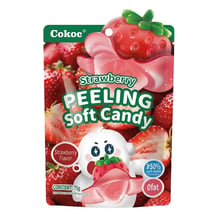 Желейные конфеты Cokoc: Peeling Soft Candy: Strawberry, (904206)