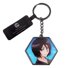 Брелок двосторонній з дзеркалом Bleach: Thousand-Year Blood War: Rukia Kuchiki w/ Bankai, (9047)