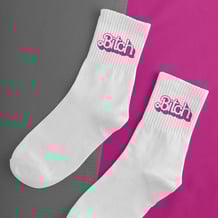 Шкарпетки Сhop-Chop: «B*tch» (р. 40-45), (91383)