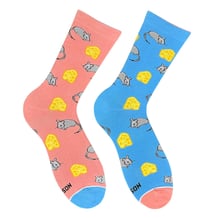 Шкарпетки Noskar: Mouse & Cheese: «Easy Cheesy» (р. 41-45), (91395)