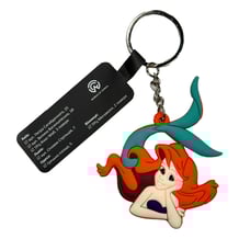 Брелок двухсторонний Disney: The Little Mermaid: Ariel, (9142)