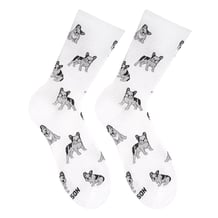 Шкарпетки Noskar: Французький бульдог: «Краду Сердечка» (р. 41-46), (91502)