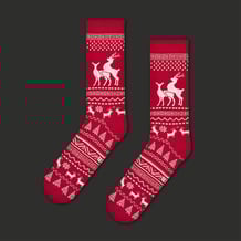 Шкарпетки теплі CEH: Оленяча любов (р. 40-45), (91603)