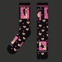 Носки японские CEH: Latex: «‎セクシュアリティ» (р. 35-39), (91667)