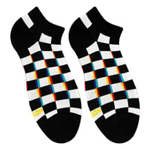 Шкарпетки Noskar: Trippy Checks (короткі) (р. 41-46), (91672)