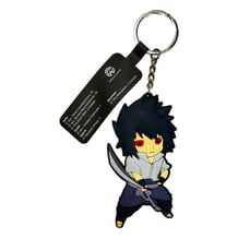 Брелок двосторонній Naruto: Sasuke Uchiha, (9175)