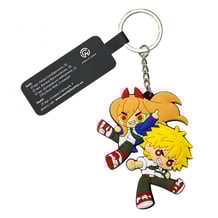 Брелок двосторонній Chainsaw Man: Denji and Power (Chibi), (9234)