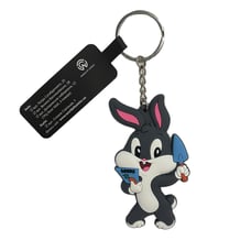 Брелок двухсторонний Looney Tunes: Little Bugs Bunny, (9300)