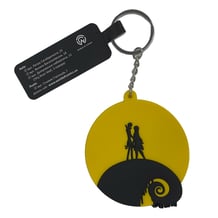 Брелок двосторонній Disney: The Nightmare Before Christmas: Jack and Sally, (9305)