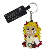 Брелок двухсторонний Demon Slayer: Kyojuro Rengoku (Chibi), (9311)