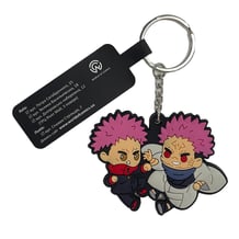 Брелок двухсторонний Jujutsu Kaisen: Sukuna and Itadori, (9313)