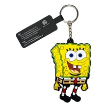 Брелок двухсторонний SpongeBob SquarePants: SpongeBob, (9395)