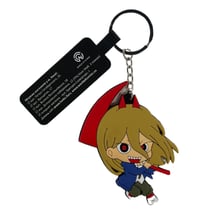 Брелок двосторонній Chainsaw Man: Power w/ Scyth, (9449)