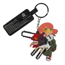 Брелок двосторонній Chainsaw Man: Denji and Makima, (9451)