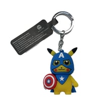3D брелок Pokemon & Marvel: Pikaptain America, (9507)