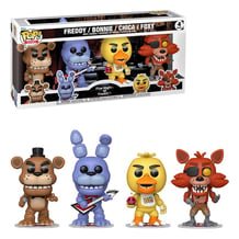 Фігурки Funko POP!: Games: Five Nights at Freddy's: Freddy, Bonnie, Chica and Foxy (4-Pack), (95660)