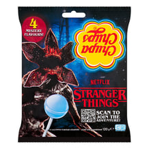 Цукерки Chupa Chups: Stranger Things: Upside Down: 4 Mystery Flavours, (979428)